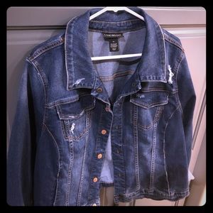 Lane Bryant denim Jean jacket size 24